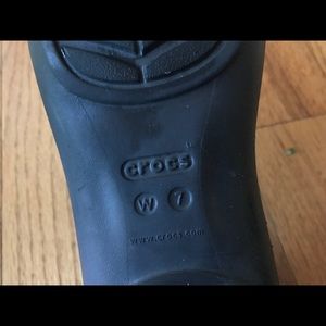 Crocs brand flats